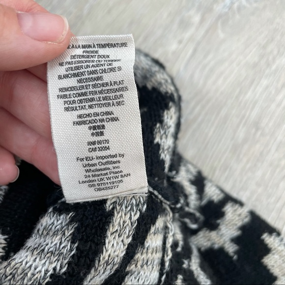 Free People Boho Knitted Mini Skirt Sz M - Picture 10 of 12